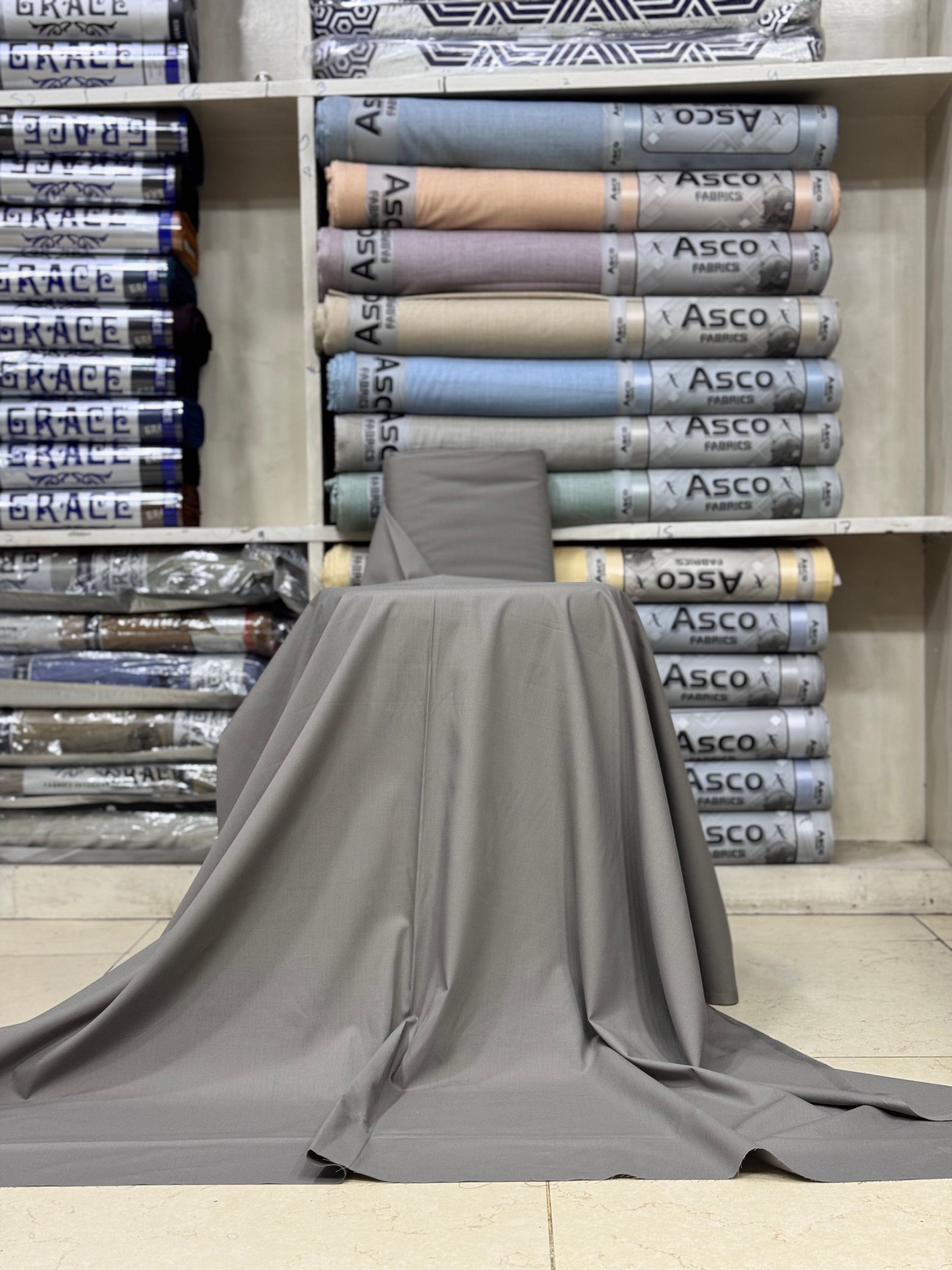 LIGHT GREY wash n wear