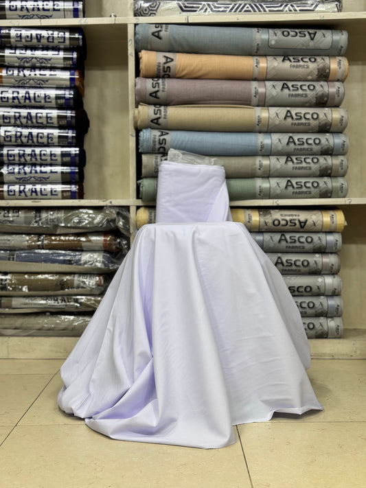 WHITE COLOR  wash n wear